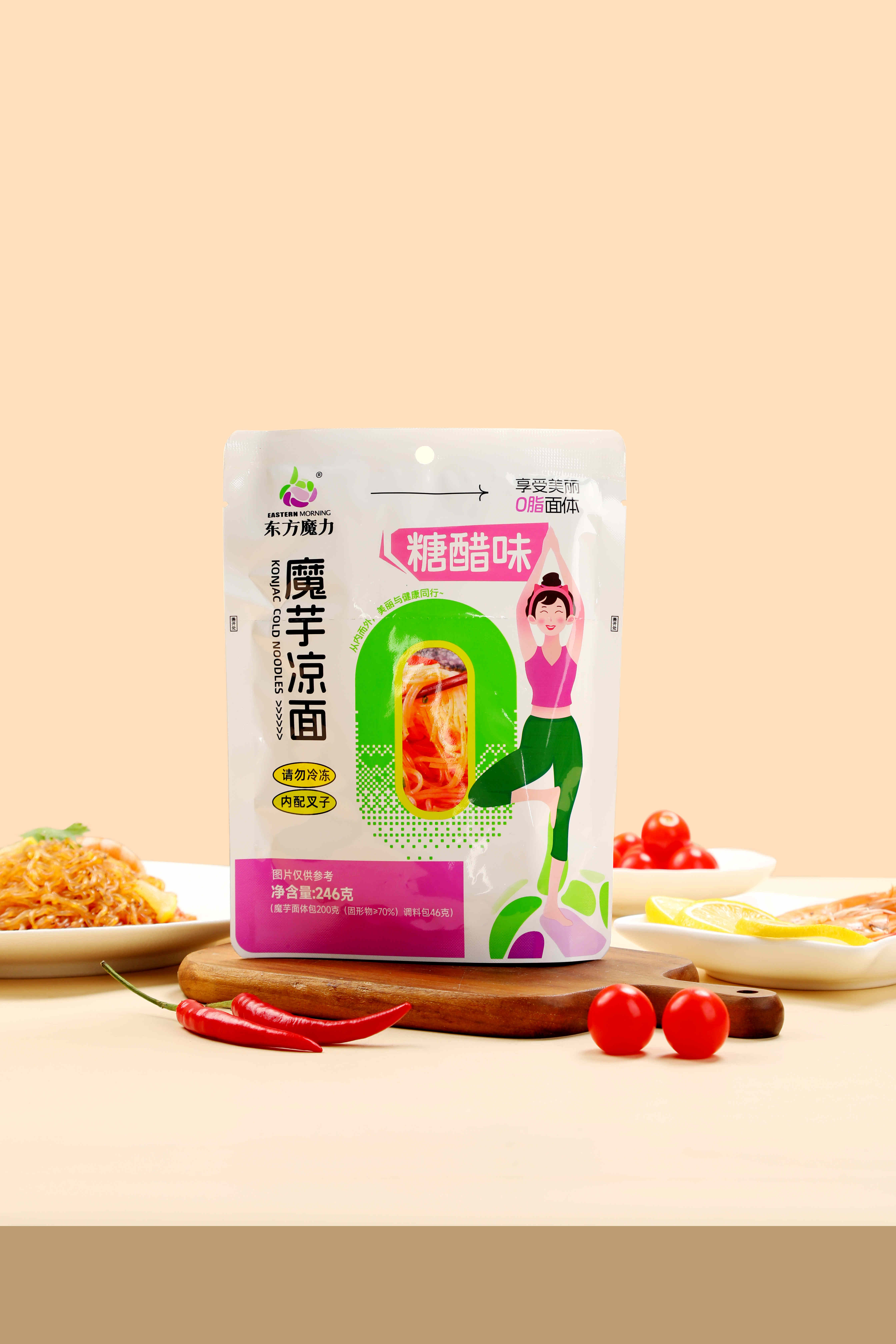 魔芋凉面糖醋味